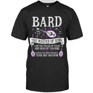DND CLASSES BARDND T-SHIRT