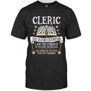 DND CLASSES CLERIC T-SHIRT