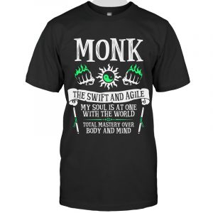 DND CLASSES MONK T-SHIRT
