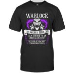 DND CLASSES WARLOCK T-SHIRT