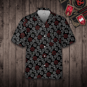 DnD-Hawaiian-Shirt---Dice-Red-&-White
