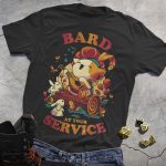 Cat Bard DND T-Shirt
