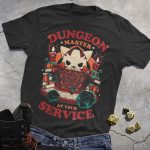 Cat Dungeon Master DND T-Shirt
