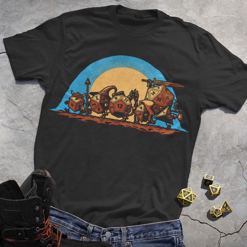 DIce Family Legion DND T-Shirt