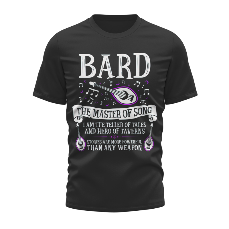 DND Bard Master T-shirt