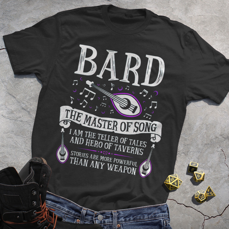 DND CLASSES BARD TEE