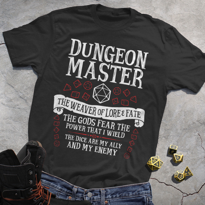 DND CLASSES DUNGEON MASTER TEE