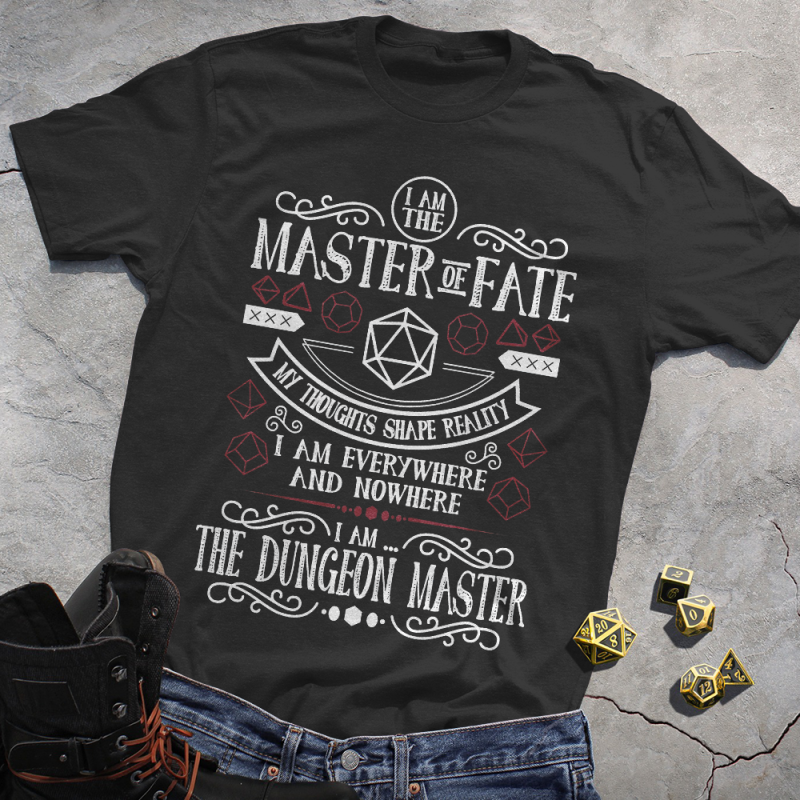 DND CLASSES MASTER OF FATE TEE