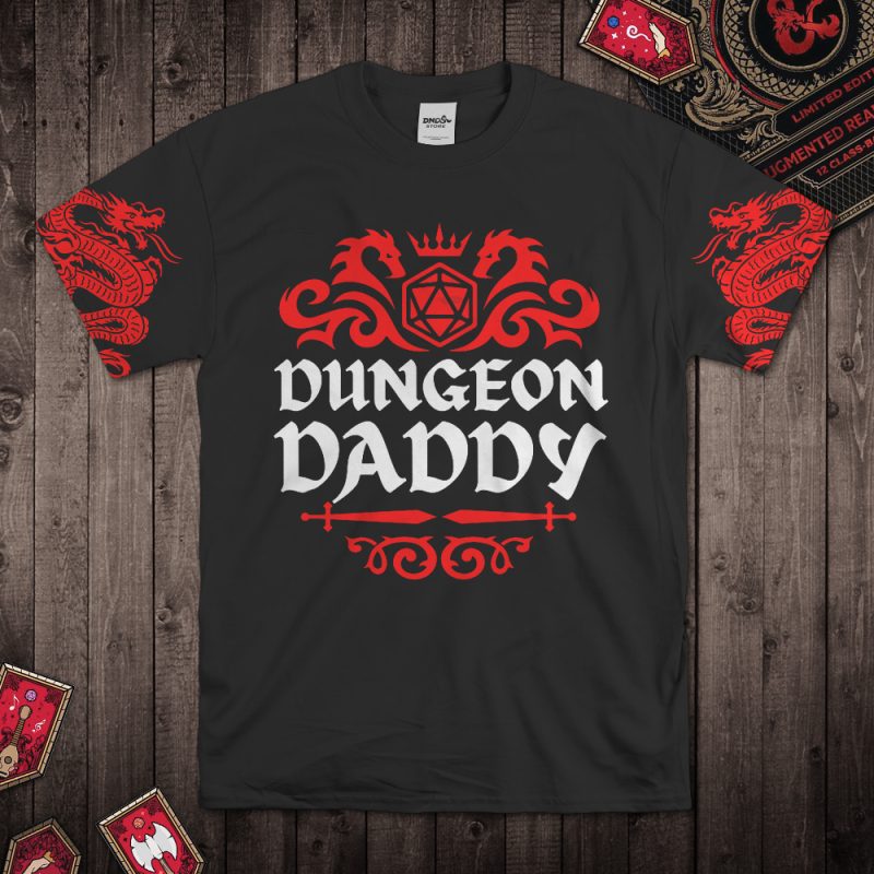 DND Dungeon Daddy Totem T-Shirt