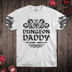 DND-Dungeon-Daddy's-Dragon-Totem-T-Shirt.White-Version