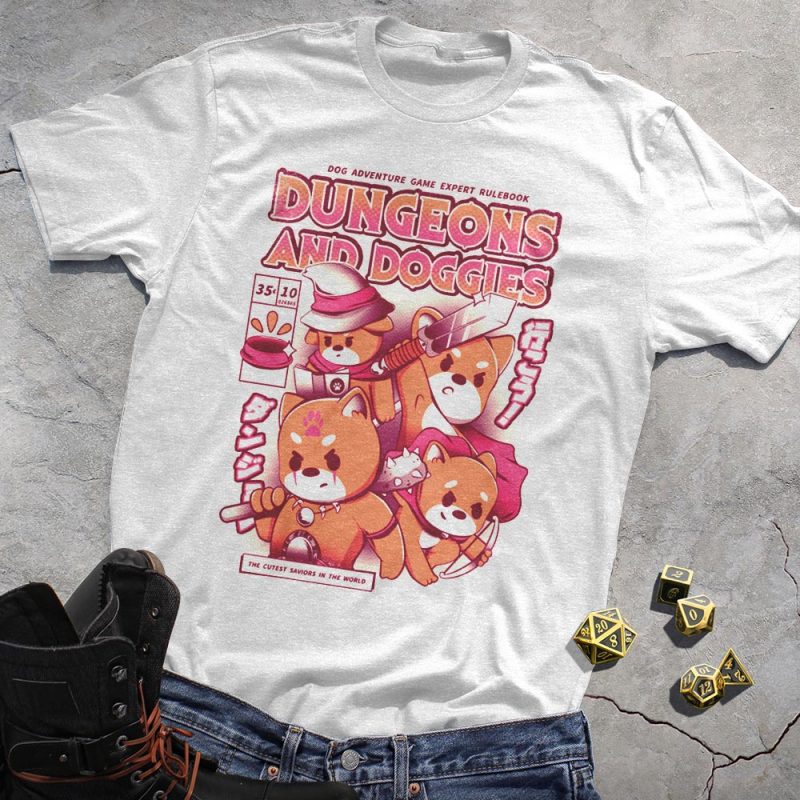 DND Dungeon & Doggies T-Shirt