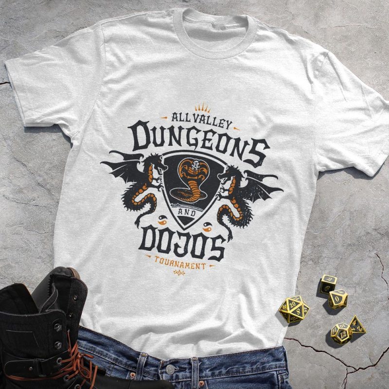 DND Dungeon & Dojos Cobra T-Shirt