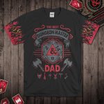 DND Dungeon Master Dad's Gift T-Shirt