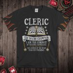 DND Fire Spark Totem Cleric-T-Shirt