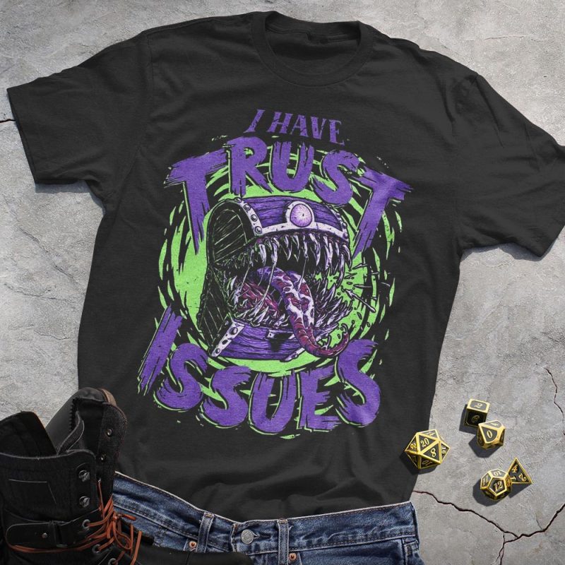 DND Green Swirl T-Shirt