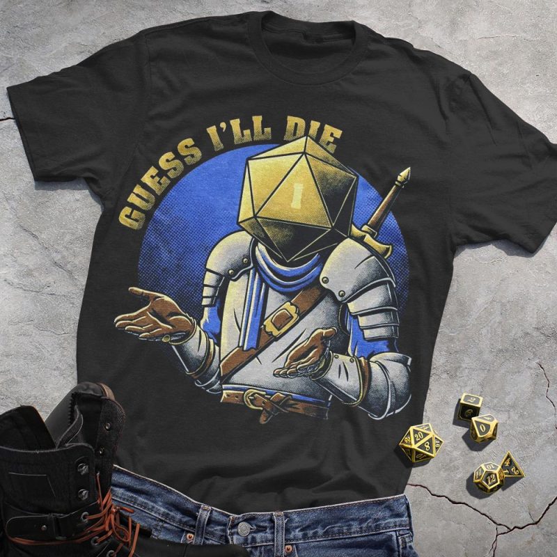 DND Knight Smugshrug T-Shirt
