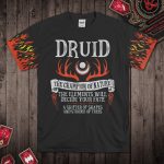 DND-Orange-Fire-Totem-Druid-T-Shirt