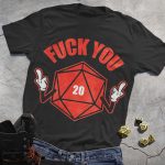 DND Provocative Red Dice T-Shirt
