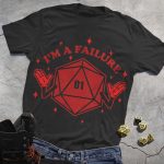 DND Red Dice Smugshrug T-Shirt