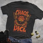 DND Retro Chaos Dice T-Shirt