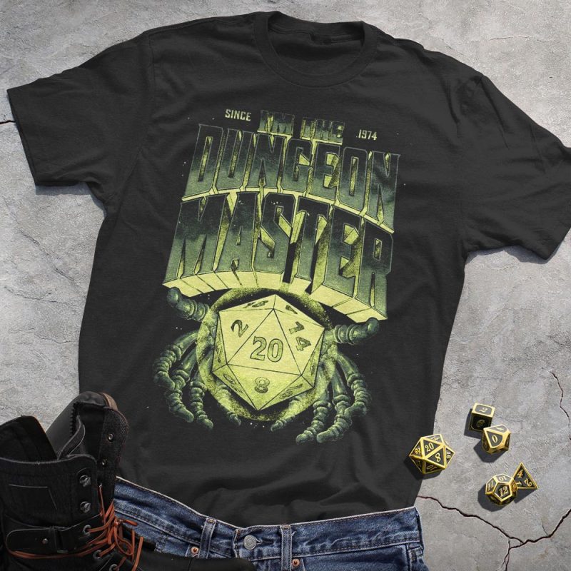 DND Retro Dice Crab T-Shirt