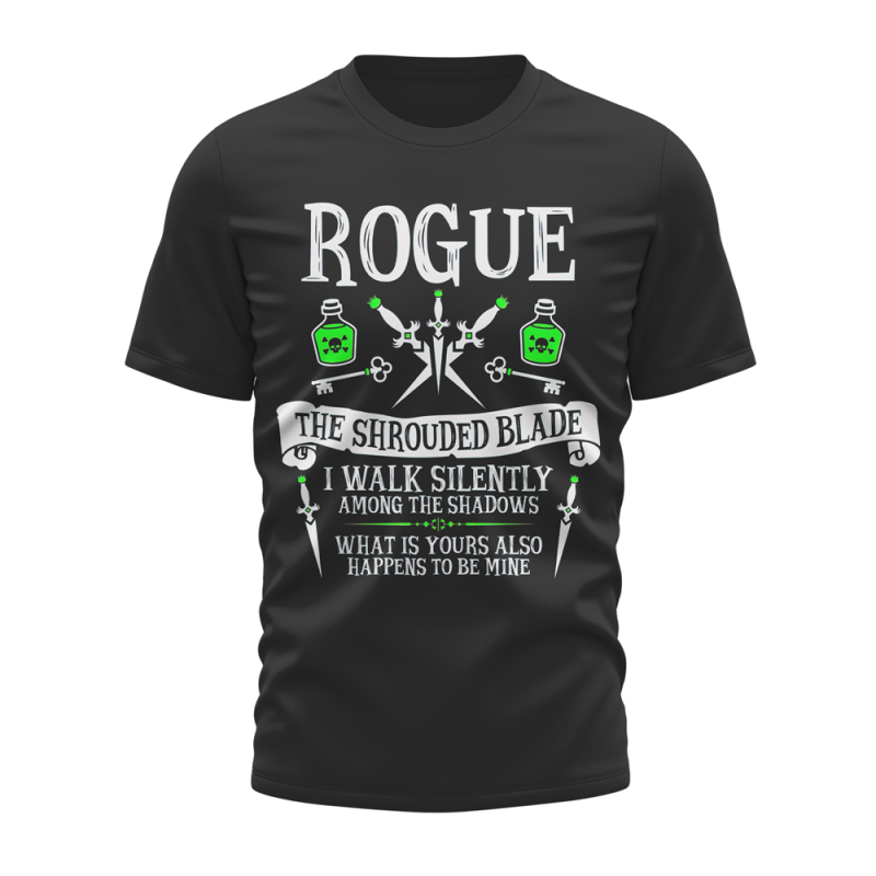 DND-Rogue-The-Shrouded-Blade-T-shirt