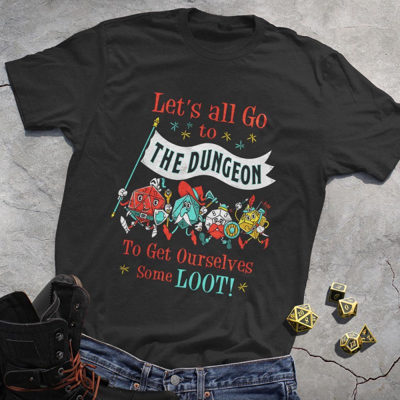 DND The Forwarding Dice Squad T-Shirt