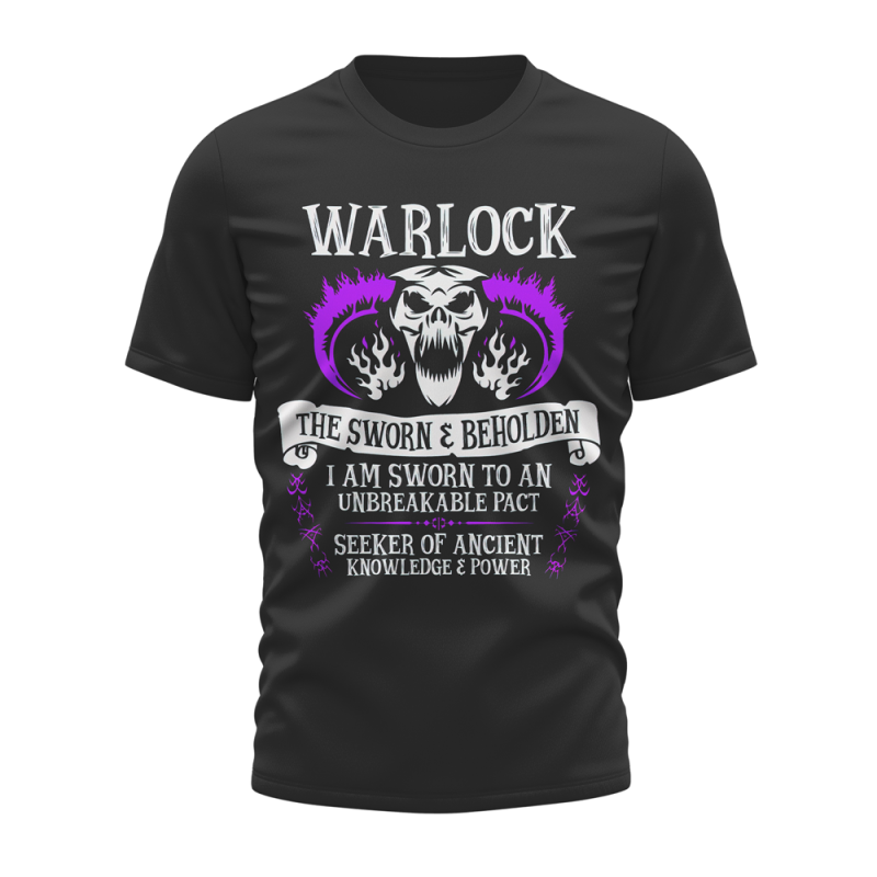 DND Warlock  T-shirt