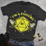 DND Warrior Fighting With Dragon T-Shirt