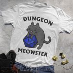 Dungeon Meowster DND T-Shirt