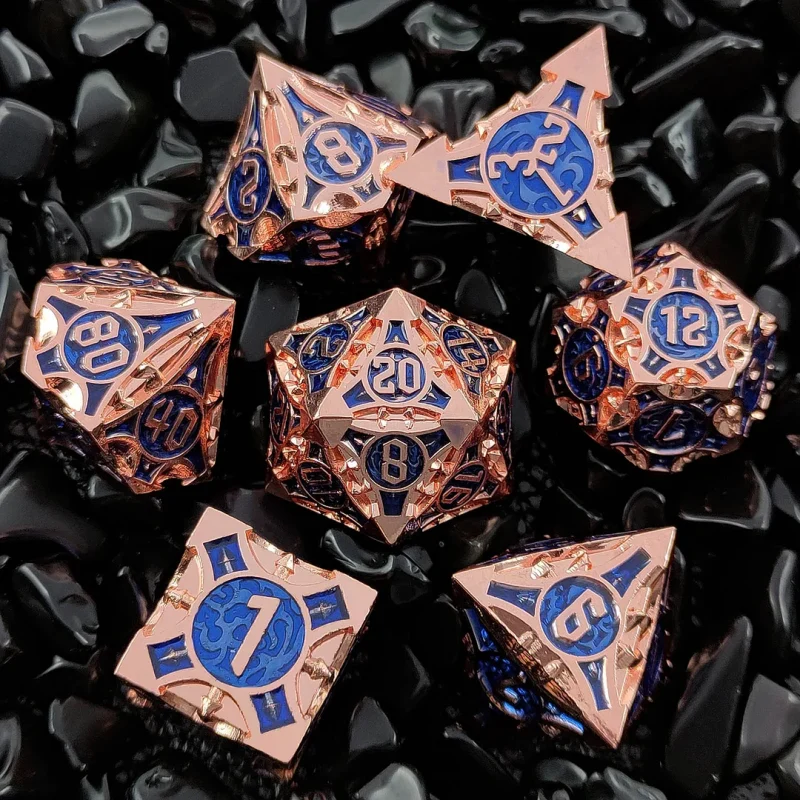 Dungeons & Dragons Metal Dice