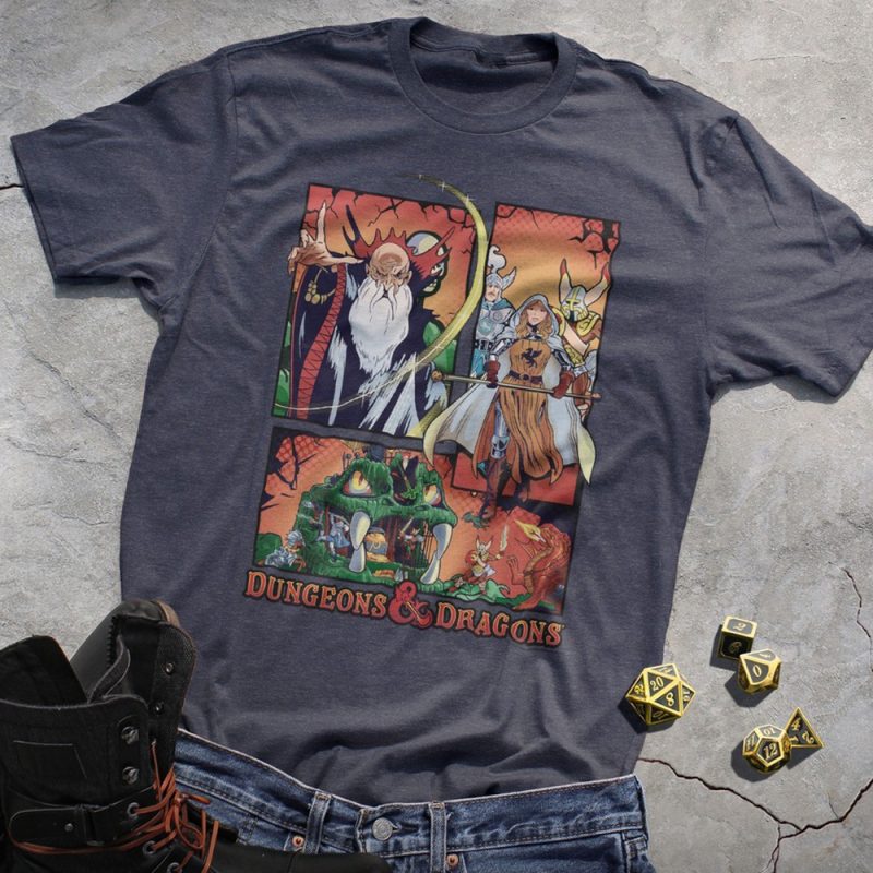 D&D Retro Comic Classic Tee