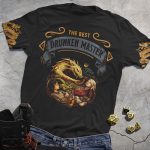 DND-Drunken Master Black Tee