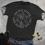 DND Live Or Die Black Tee
