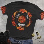 DND The Dice Giveth Black Tee