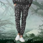 DND BLACK & WHITE RPG Casual Pants