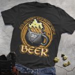 DND Beer Cheers Dice Tee