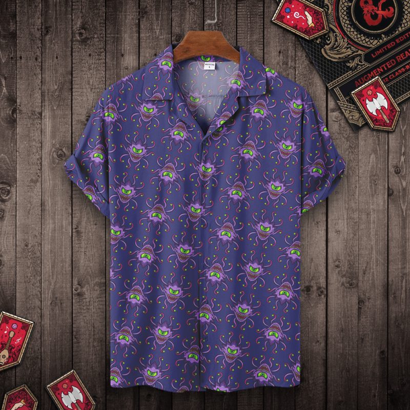 DND-Beholder-Printing-Hawaiian-Shirt