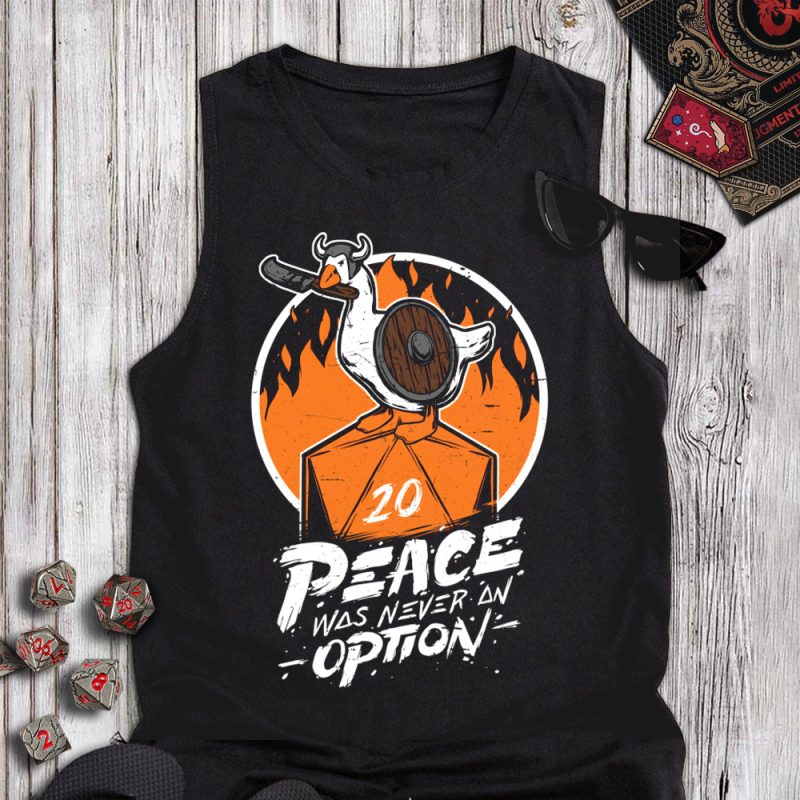 DND Chicken Peace Option Tanktop