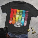 DND Dice Colorful Flag Tee
