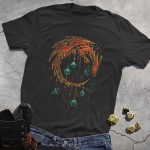 DND Dice Wind Chimes Tee