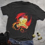DND Dragon Eat Dice Tee