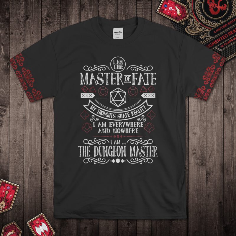 DND Dragon Totem The Master Of Fate T-Shirt