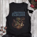 DND Drunken Dragon Retro Tanktop