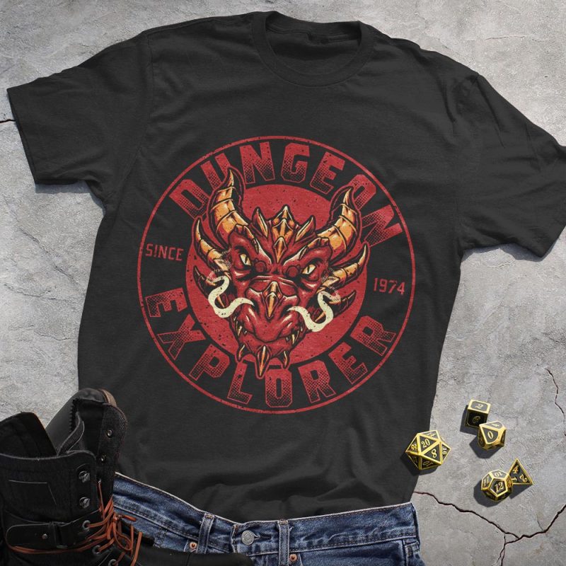 DND Dungeon Explorer Tee