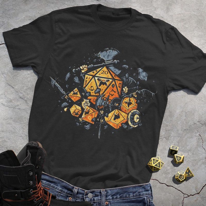 DND Forwarding DIceSoldier Tee