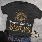 DND Glowing DIce DM Tee