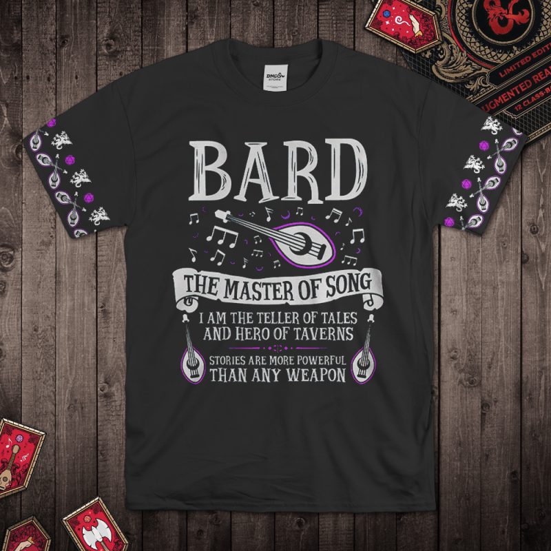 DND-Purple-Bard-Totem-The-Master-Of-Song-T-Shirt