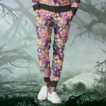 DND Retro Illustration Casual Pants