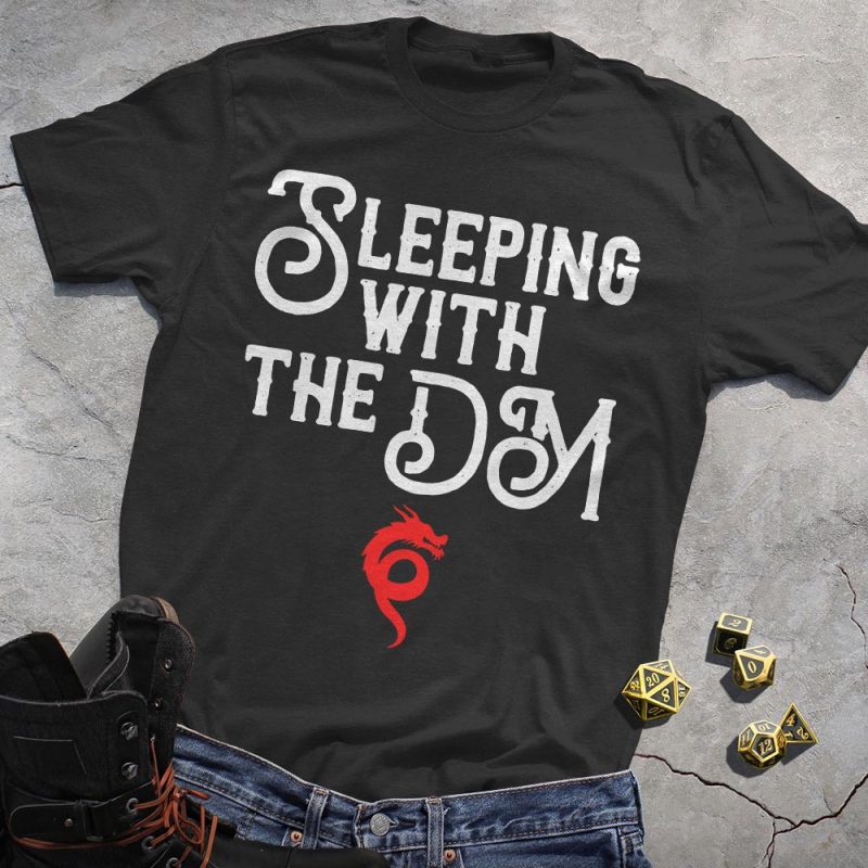 DND Sleeping With DM Tee